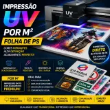 Impressão em Folha PS CRISTAL 2 mm 2